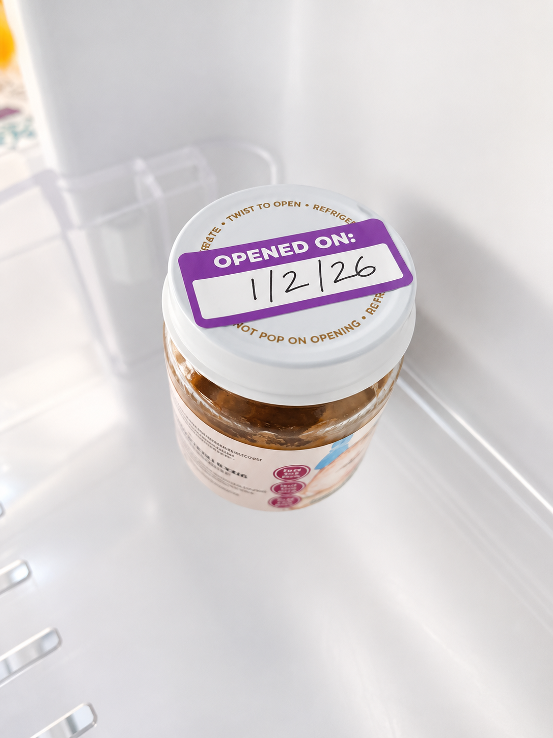 Family Fridge Label 10 Pack