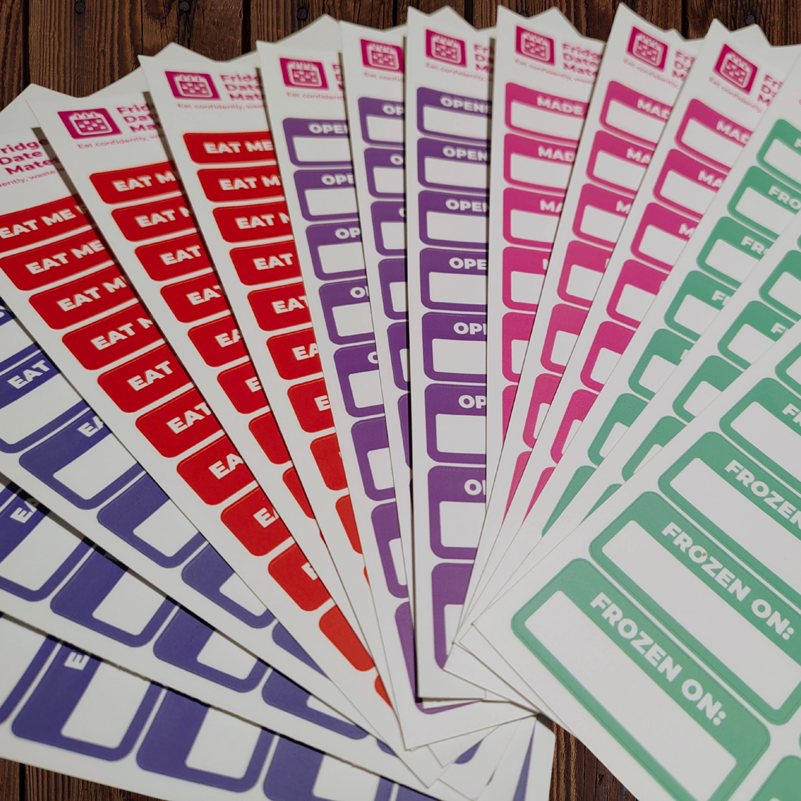 The COMPLETE Fridge Label Bundle - FREE FREIGHT