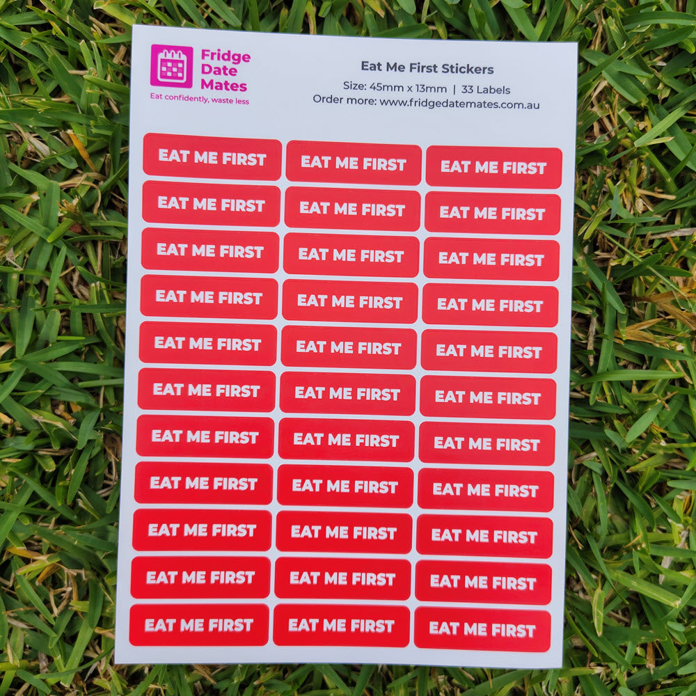 EAT ME FIRST Fridge Labels Value Packs