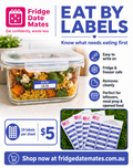 Eat By Fridge Labels Value Packs