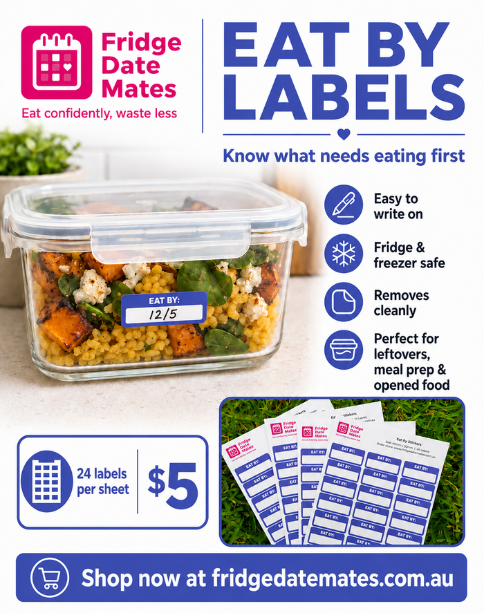 Eat By Fridge Labels Value Packs
