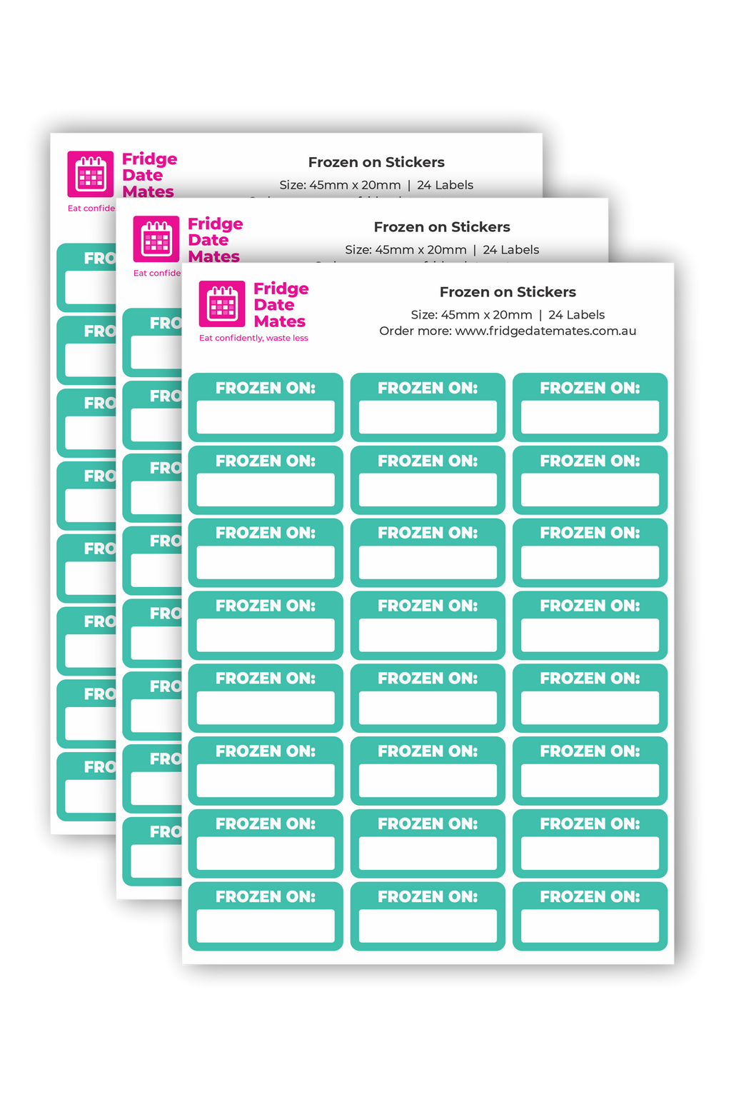 Frozen On Fridge Labels Value Packs