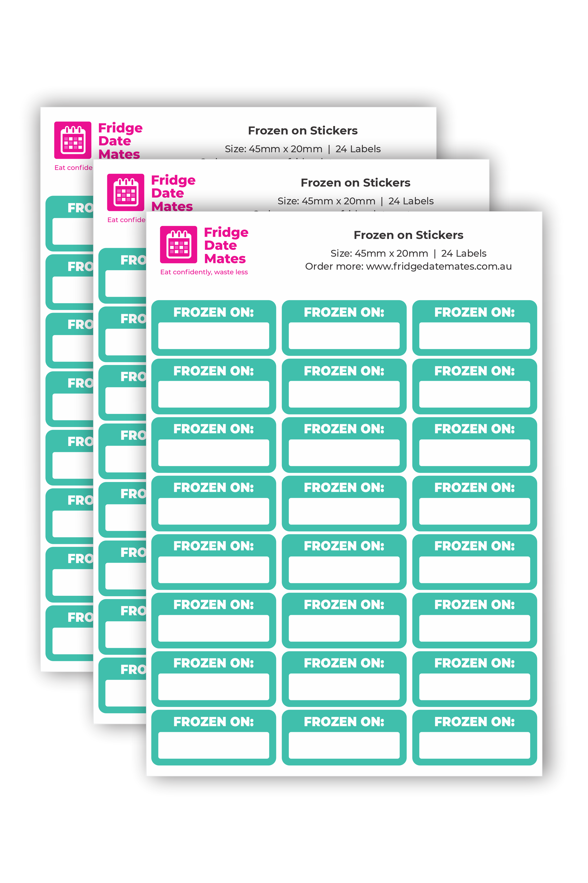 Frozen On Fridge Labels Value Packs