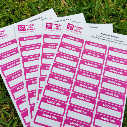 Made On Fridge Labels Value Packs