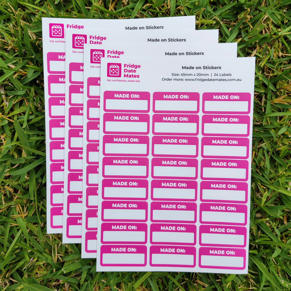 Made On Fridge Labels Value Packs