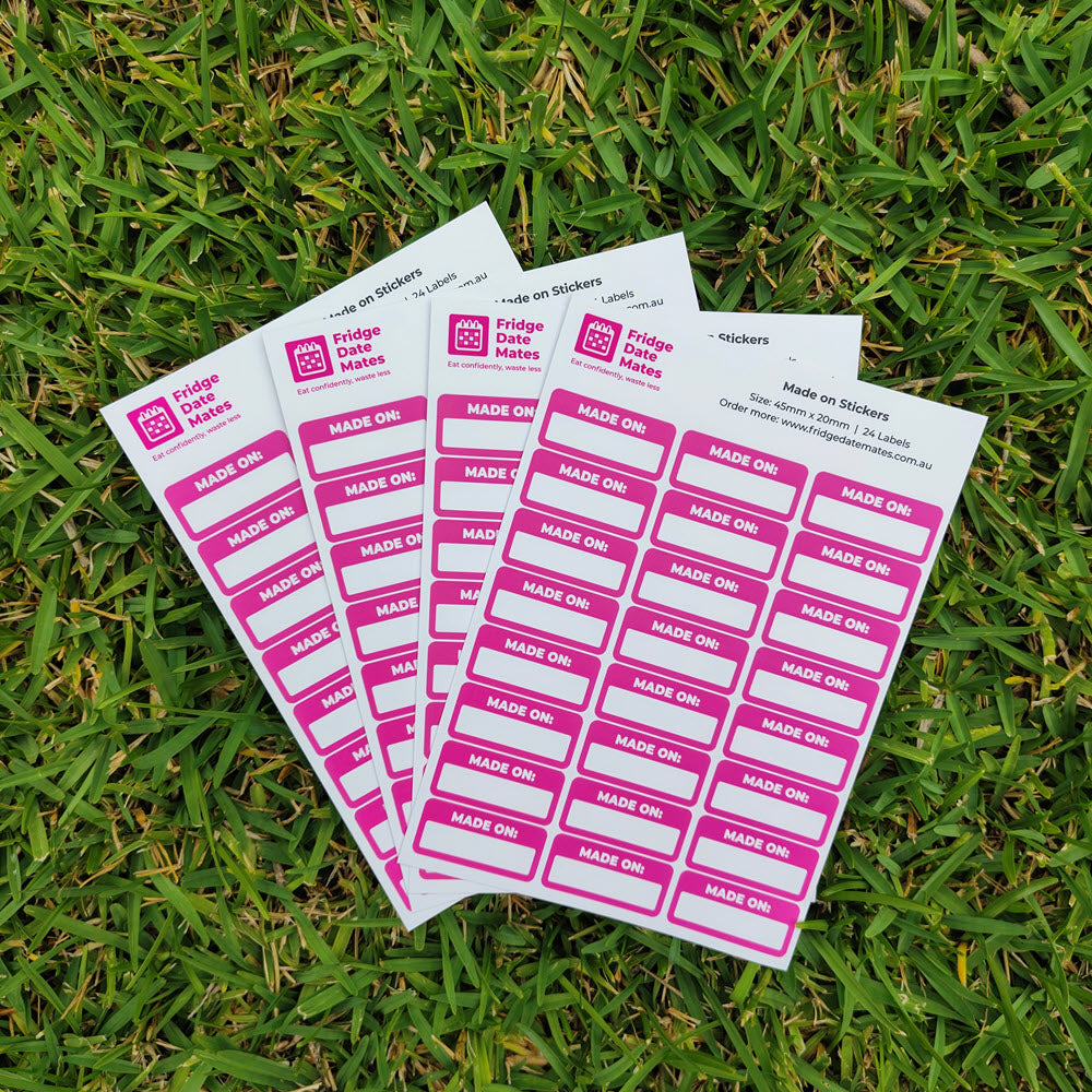 Made On Fridge Labels Value Packs