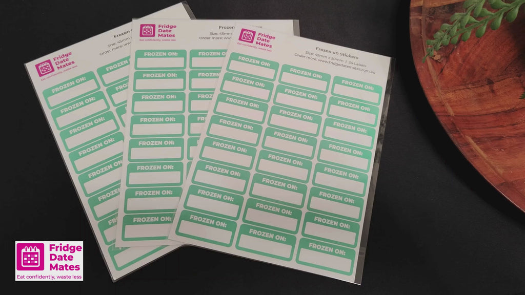 Frozen On Fridge Labels Value Packs