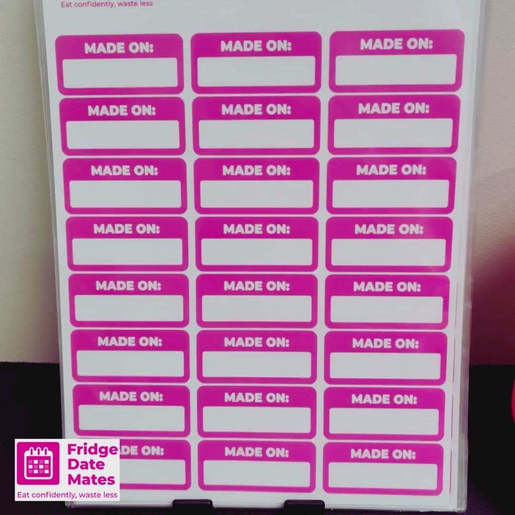 Made On Fridge Labels Value Packs